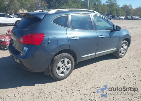2014 Nissan Rogue Select S from USA, damaged, VIN JN8AS5MV8EW712833